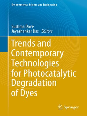 cover image of Trends and Contemporary Technologies for Photocatalytic Degradation of Dyes